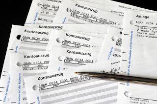 © nmann77 - stock.adobe.com Foto: Kontoauszüge